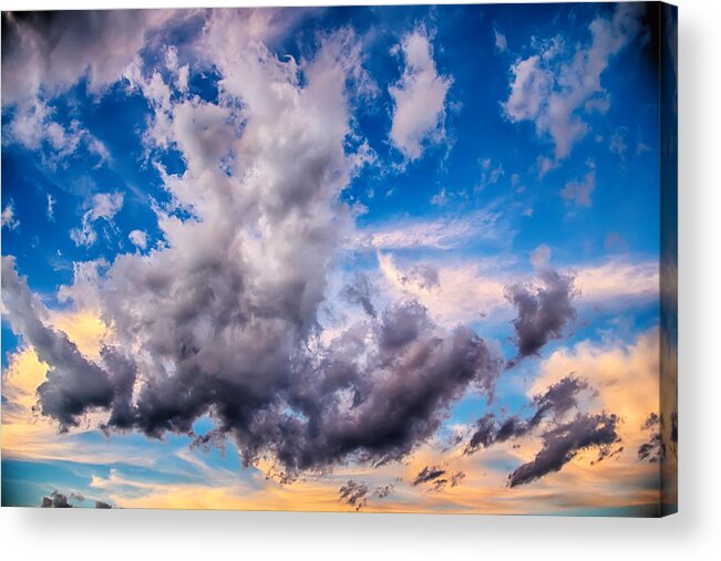 Sky Acrylic Print featuring the photograph Cloudscape Number 8039 by James BO Insogna
