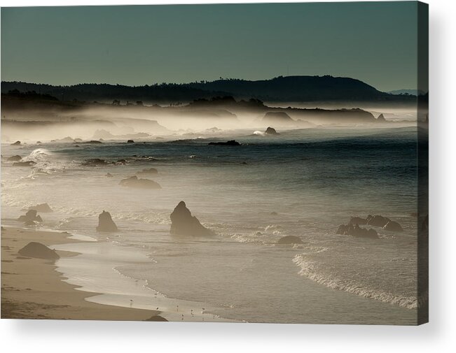Big Sur Acrylic Print featuring the photograph Coastal Fog by George Buxbaum