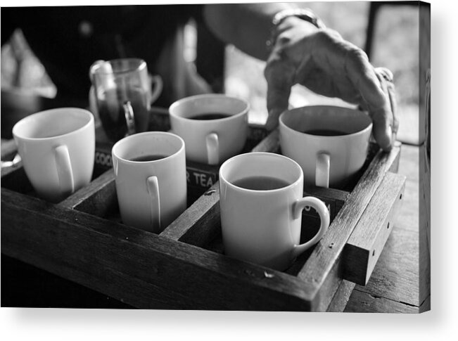 Travel Acrylic Print featuring the photograph Coffee Tasting - Bali by Matthew Onheiber