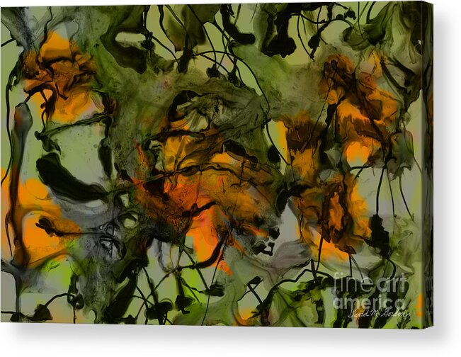 Texture Acrylic Print featuring the photograph Color Abstraction XVII by David Gordon