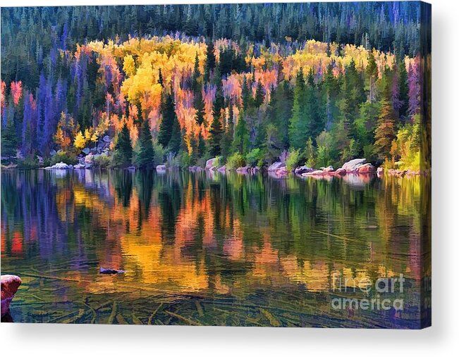Jon Burch Acrylic Print featuring the photograph Colorado Autumn by Jon Burch Photography