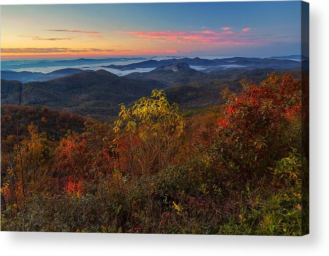 Landscape Acrylic Print featuring the photograph Colorfull Morning by Alex Mironyuk