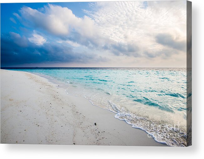 Bahamas Acrylic Print featuring the photograph Colors Of Paradise by Hannes Cmarits