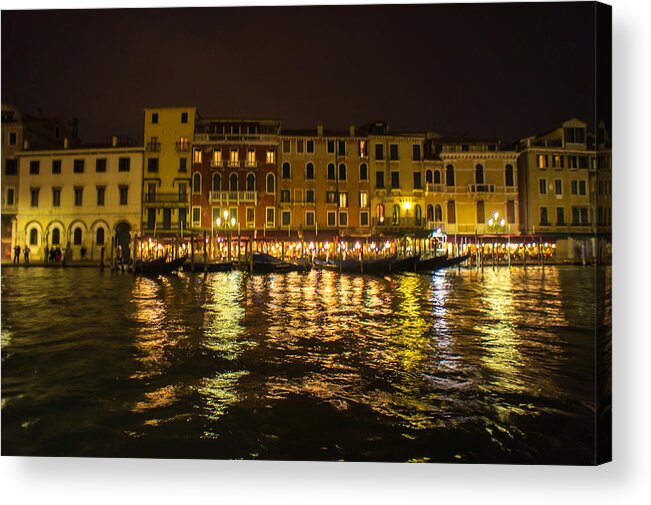 Venice Acrylic Print featuring the photograph Colors of Venice by Weir Here And There