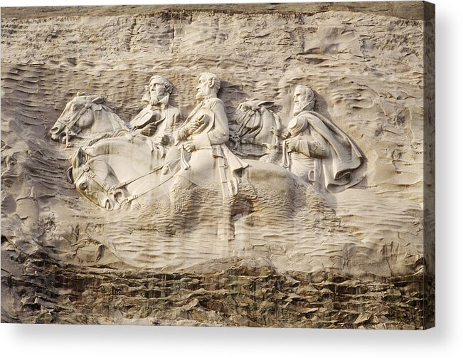 Art Acrylic Print featuring the photograph Confederate Memorial by Frederica Georgia