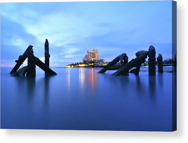 Tranquility Acrylic Print featuring the photograph Contrast by Sassywitc.foto