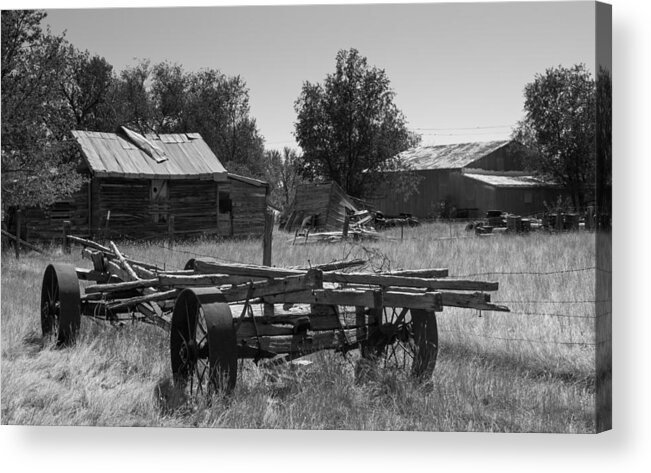 Wagon Acrylic Print featuring the photograph Country Pride by HW Kateley