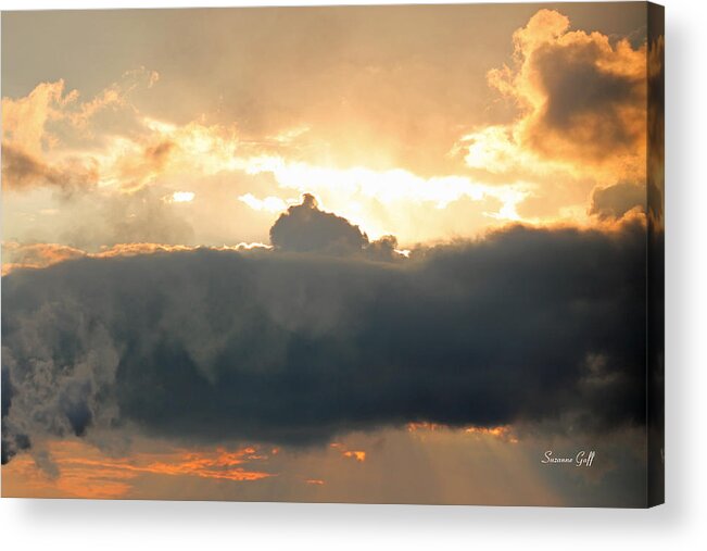 Sky Acrylic Print featuring the photograph Creation by Suzanne Gaff