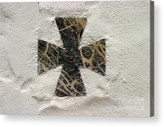 Cross Acrylic Print featuring the photograph Cross by Henrik Lehnerer