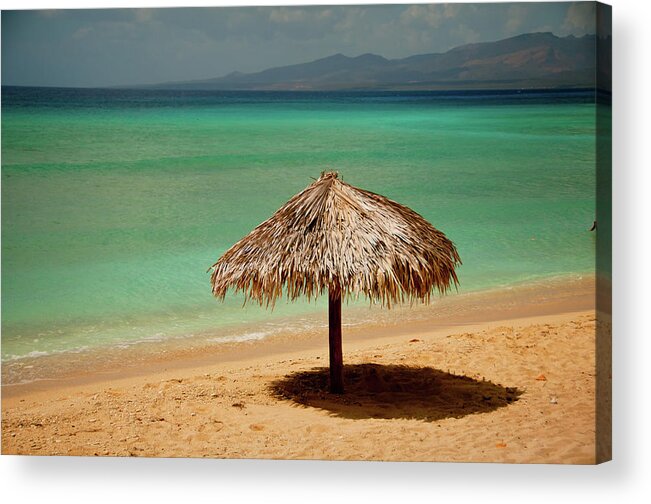 Tranquility Acrylic Print featuring the photograph Cuba Playa Ancón by Petterphoto Petter.junk@gmail.com