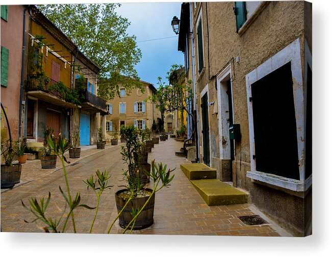 Cucuron Acrylic Print featuring the photograph Cucuron - Provencal Village by Dany Lison