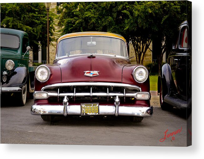 1954 Acrylic Print featuring the photograph Daily Driver by Charles Fennen