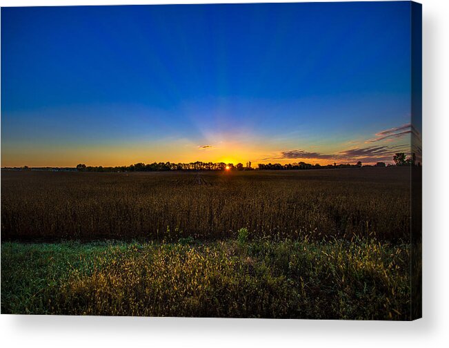 Sunrise Acrylic Print featuring the photograph Dawn of a New Day by Adam Mateo Fierro
