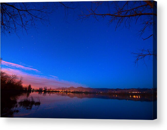 Dawn Acrylic Print featuring the photograph Dawn The Beginning Of The Twilight by James BO Insogna