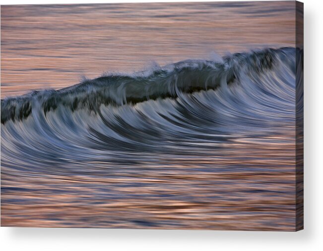 Orias Acrylic Print featuring the photograph Dawn Wave West 73A8019 by David Orias
