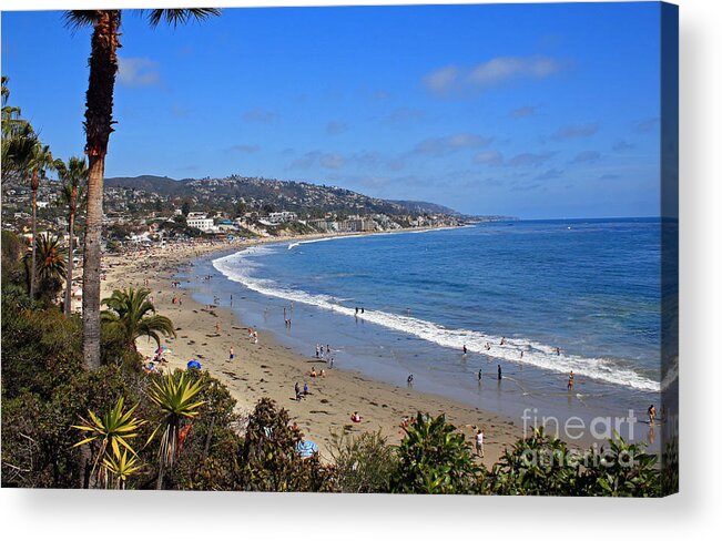 Beach Acrylic Print featuring the photograph Day at the Beach by Kelly Holm