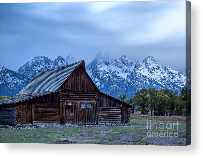 Moulton Acrylic Print featuring the photograph Daybreak by Jim Garrison