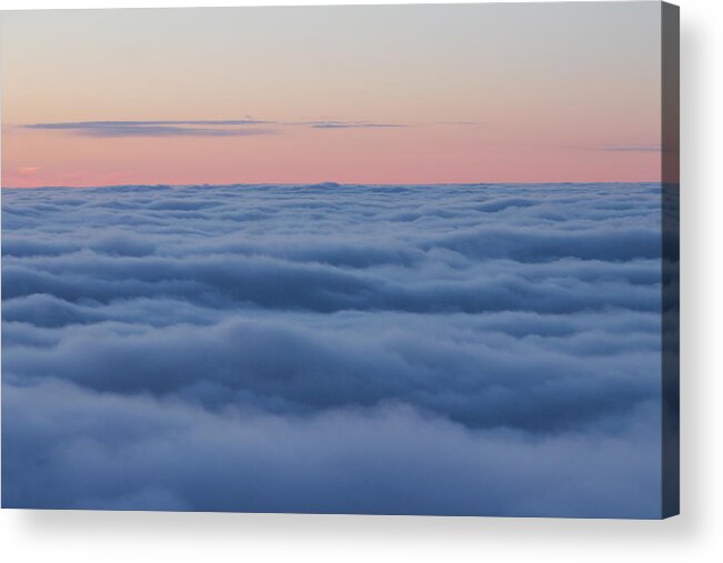 Clouds Acrylic Print featuring the photograph Descent by Bruce Patrick Smith