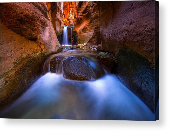 Desert Acrylic Print featuring the photograph Desert Oasis by Joseph Rossbach