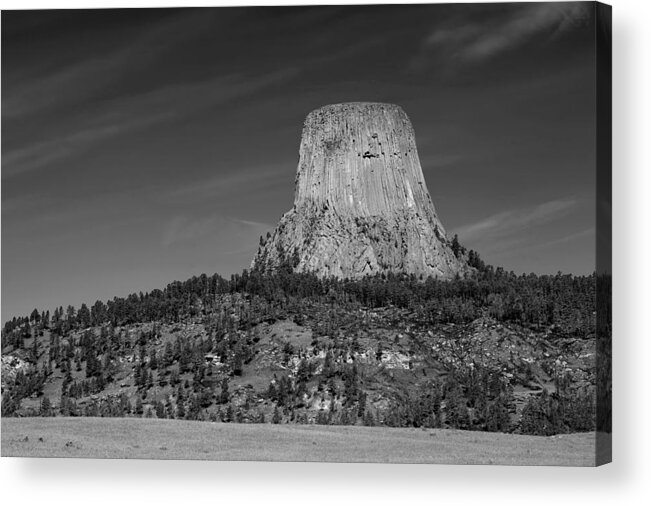 Devil's Tower Acrylic Print featuring the photograph Devil's Tower by Steve Parr