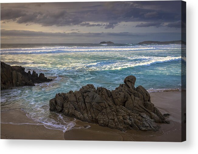 Doniños Acrylic Print featuring the photograph Doninos Beach Ferrol Galicia Spain by Pablo Avanzini