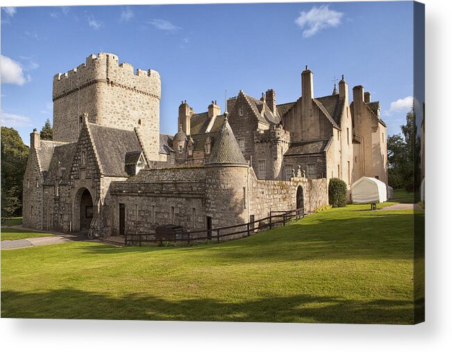 Castle Acrylic Print featuring the photograph Drum Castle by Eunice Gibb