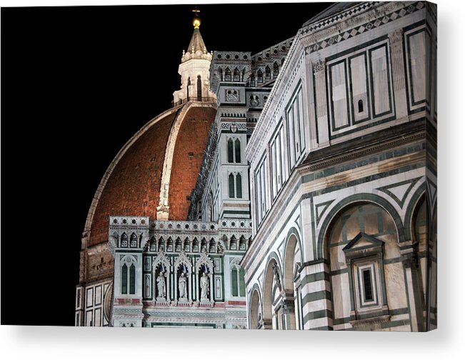 Arch Acrylic Print featuring the photograph Duomo Architecture by Mitch Diamond