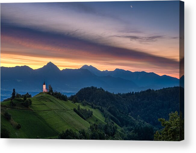 Jamnik Acrylic Print featuring the photograph Early morning by Robert Krajnc