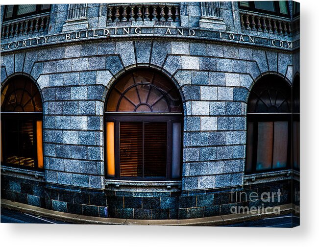 Building Acrylic Print featuring the photograph Edge Of A Dream On Third Street by Michael Arend