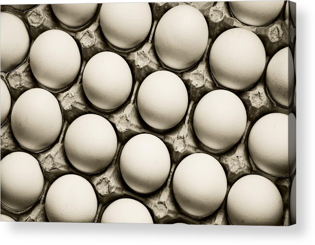 Eggs Acrylic Print featuring the photograph Eggs by Steve Gravano
