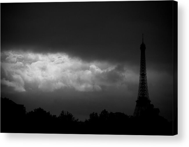 Eiffel Acrylic Print featuring the photograph France, Paris - Eiffel Tower by Fabrizio Troiani