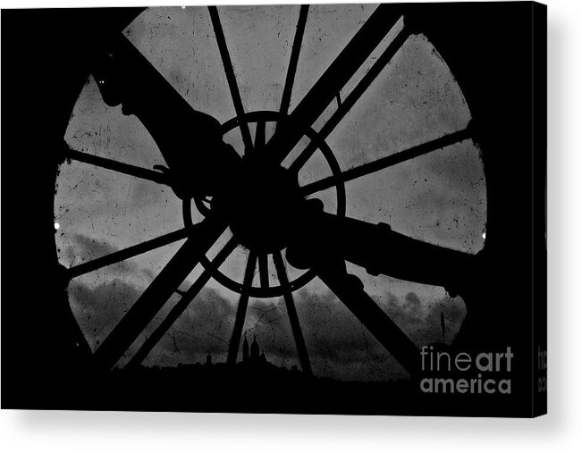 End Acrylic Print featuring the photograph End of Time by Donato Iannuzzi