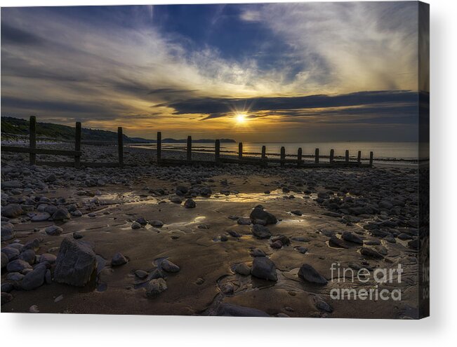 Sunset Acrylic Print featuring the photograph Endless Peace by Ian Mitchell