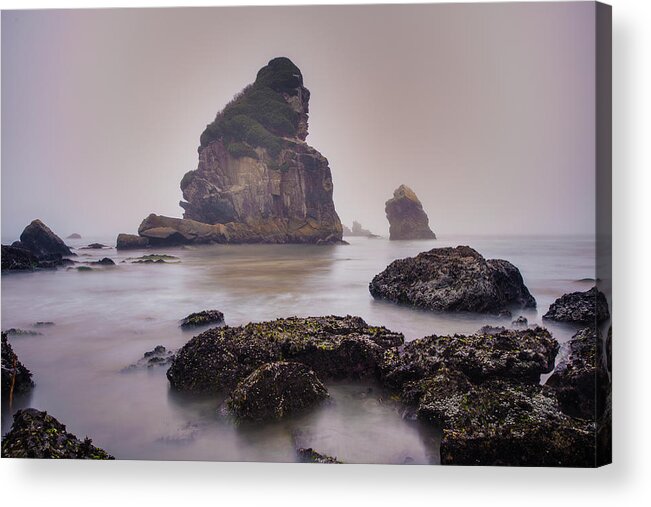 Pacific Ocean Acrylic Print featuring the photograph Enduring by Adam Mateo Fierro