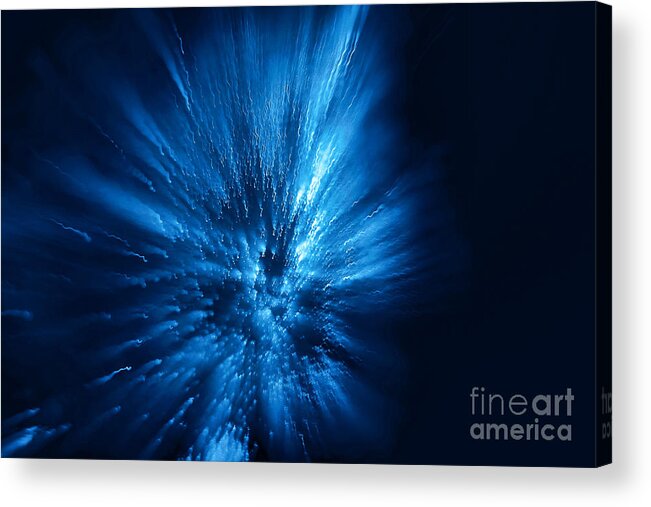 Digital Acrylic Print featuring the photograph Event Horizon by Stan Reckard