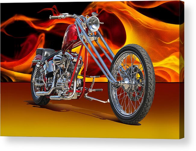 Art Acrylic Print featuring the photograph Executive Chopper 1 by Dave Koontz