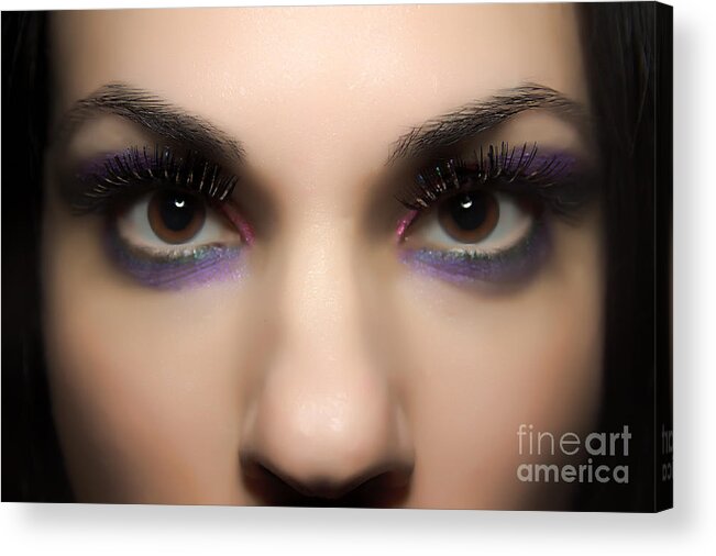 Eyes Acrylic Print featuring the photograph Eyes of the beholder by Rick Kuperberg Sr