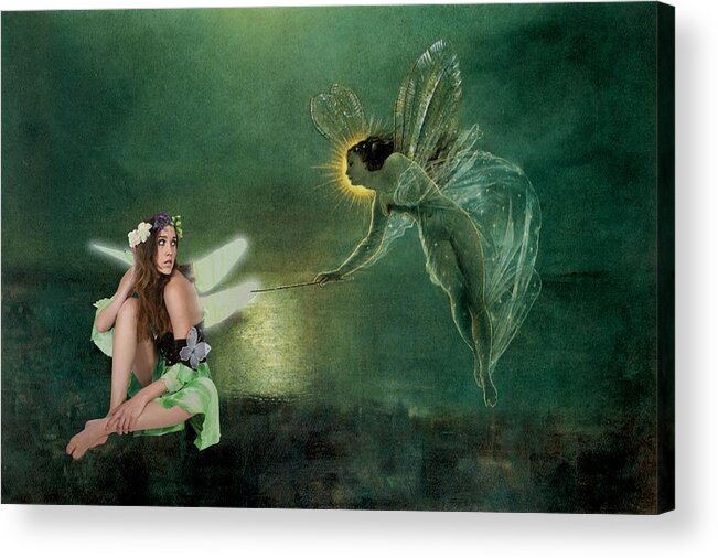 Fairy Acrylic Print featuring the photograph Faerie Magick by Don McCunn