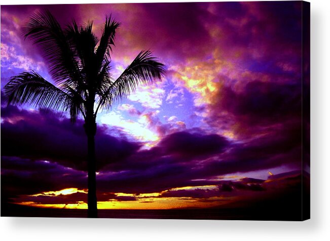 Hawaii Acrylic Print featuring the photograph Fantastic Colors by Phillip Garcia