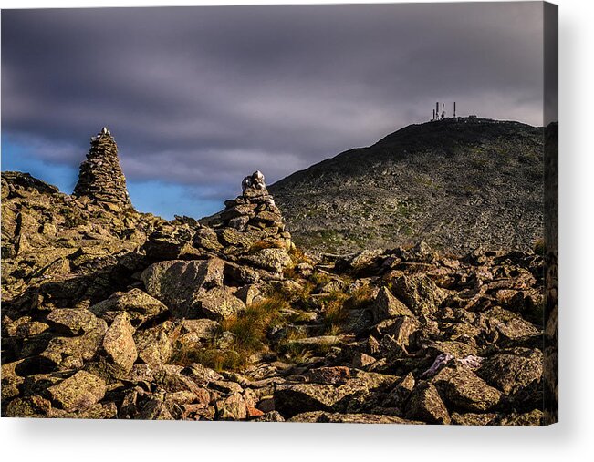 Mt.washington Acrylic Print featuring the photograph Farther Than It Looks by Jeff Sinon