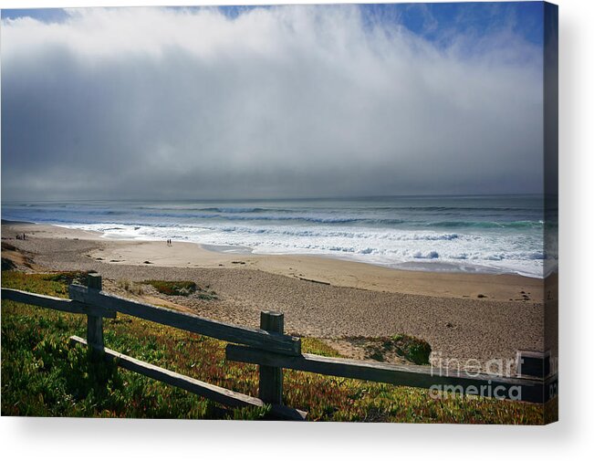 Landscape Acrylic Print featuring the photograph Feeling Small by Ellen Cotton