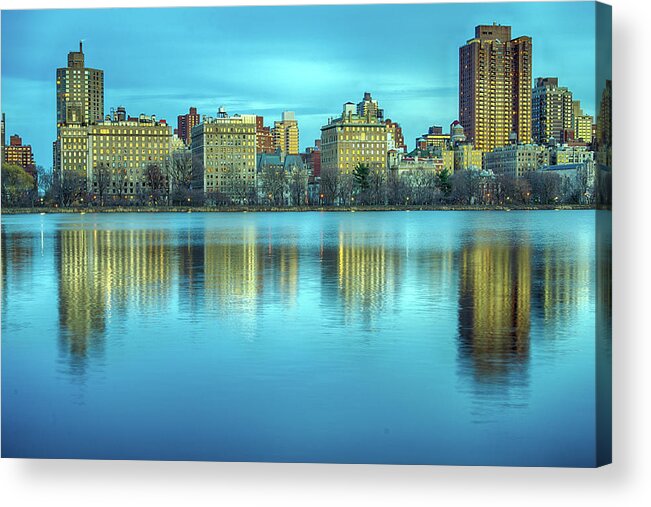 Tranquility Acrylic Print featuring the photograph Fifth Avenue Reflection II by Joe Josephs Photography
