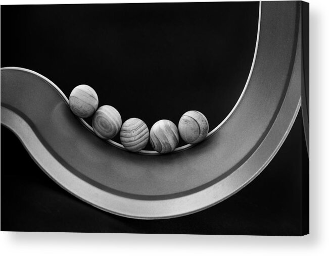 Balls Acrylic Print featuring the photograph Five by Jacqueline Hammer