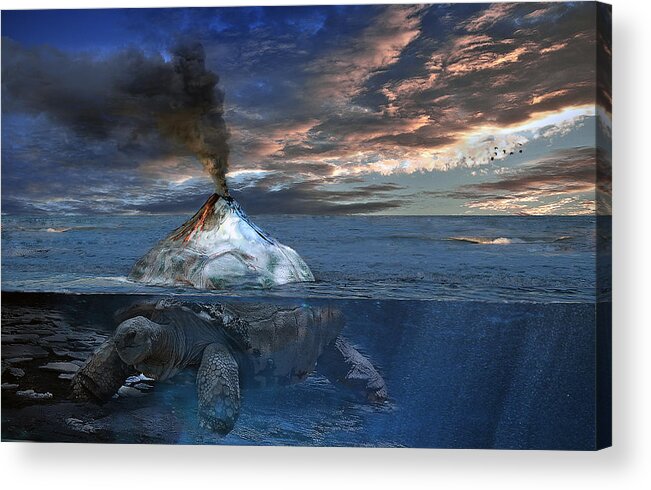 Iroquois Acrylic Print featuring the photograph Flint by Rick Mosher