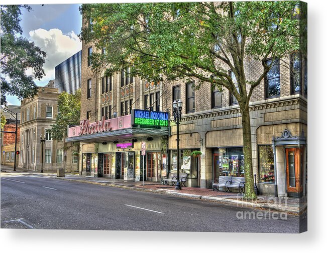 Jax Acrylic Print featuring the photograph Florida Theatre surreal by Ules Barnwell