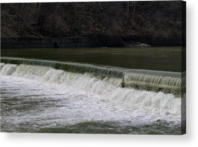 Art Photograph Acrylic Print featuring the photograph Flowing River by Nicky Jameson