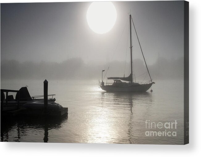 fog Acrylic Print featuring the photograph Fog 2 by Butch Lombardi