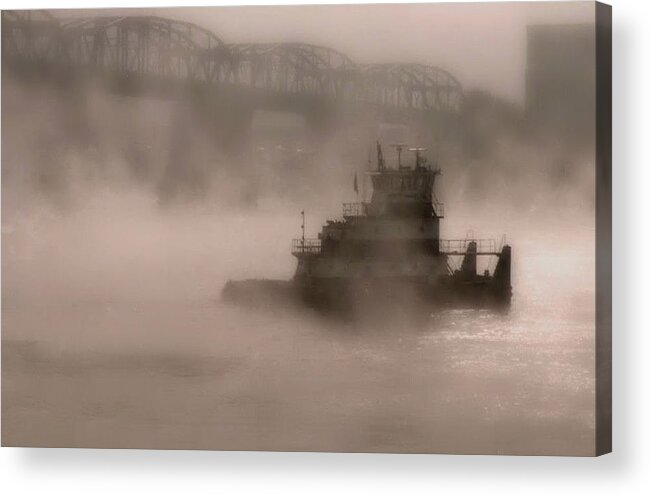 Fog Acrylic Print featuring the photograph Fogbound by William Griffin