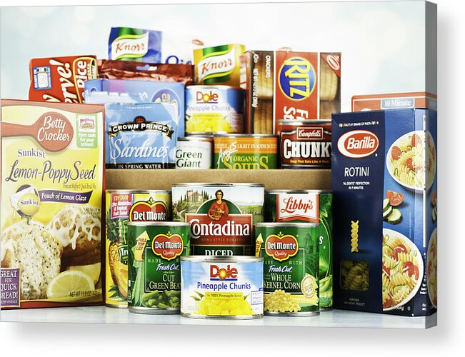 Drive Acrylic Print featuring the photograph Food Drive Collection by CatLane