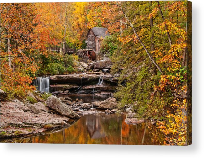 Autumn Acrylic Print featuring the photograph For the Beauty of the Earth by Jim Southwell
